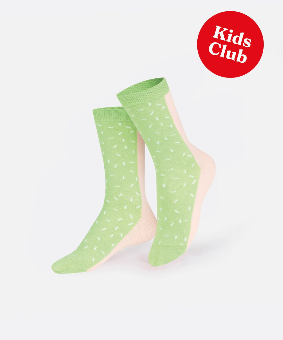 Eat My Socks - Çocuk Tatlı Dondurma Çorap - Dinossi