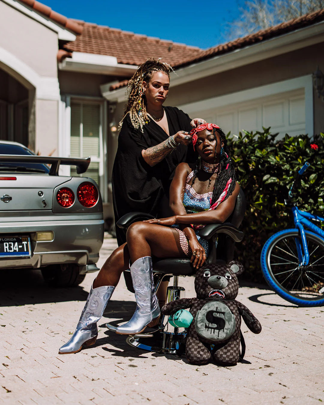 Sprayground - Sharks Para Beer Teddy Rugzak