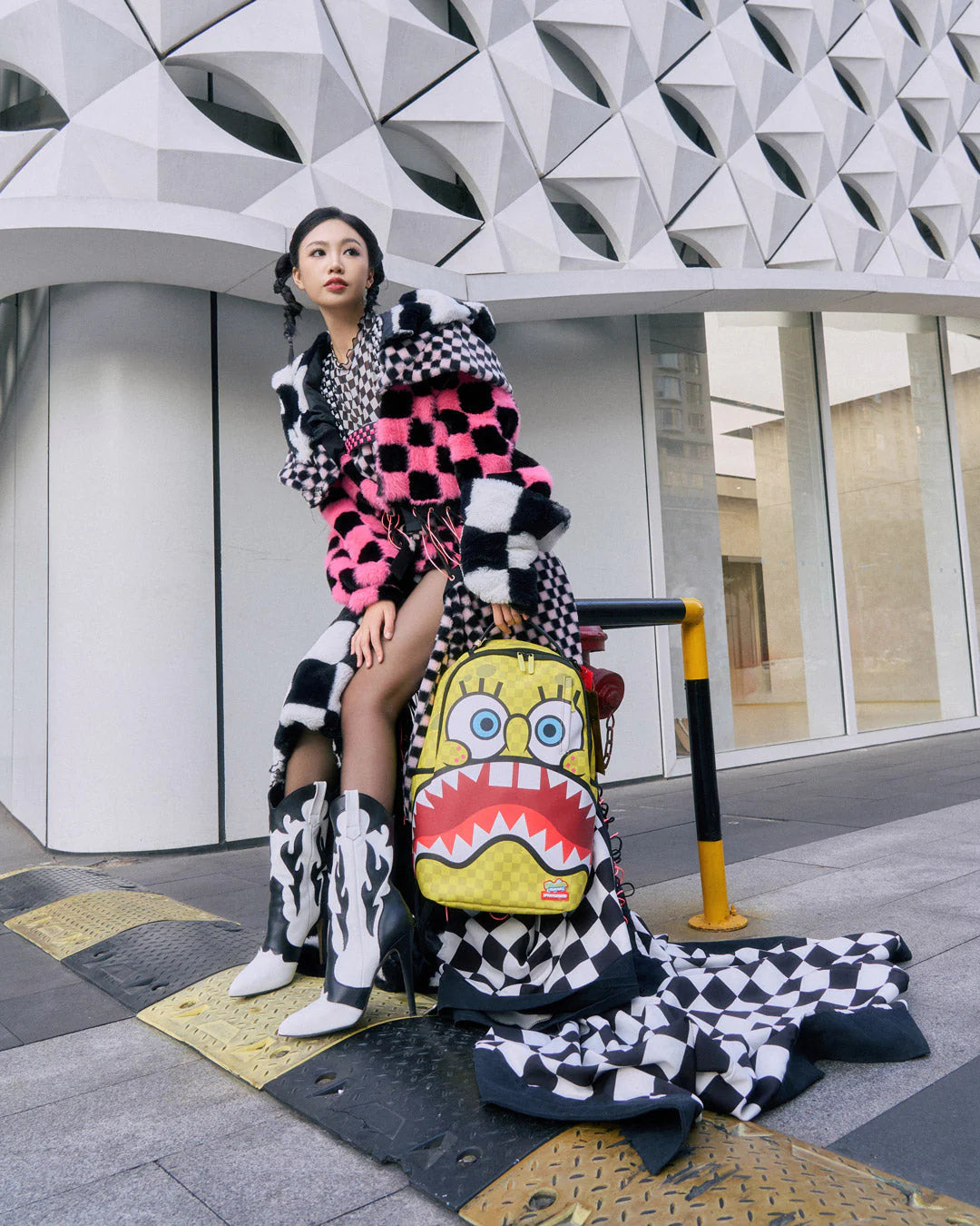 Sprayground - SpongeBob Vierkante Bob Dlxsv Rugzak