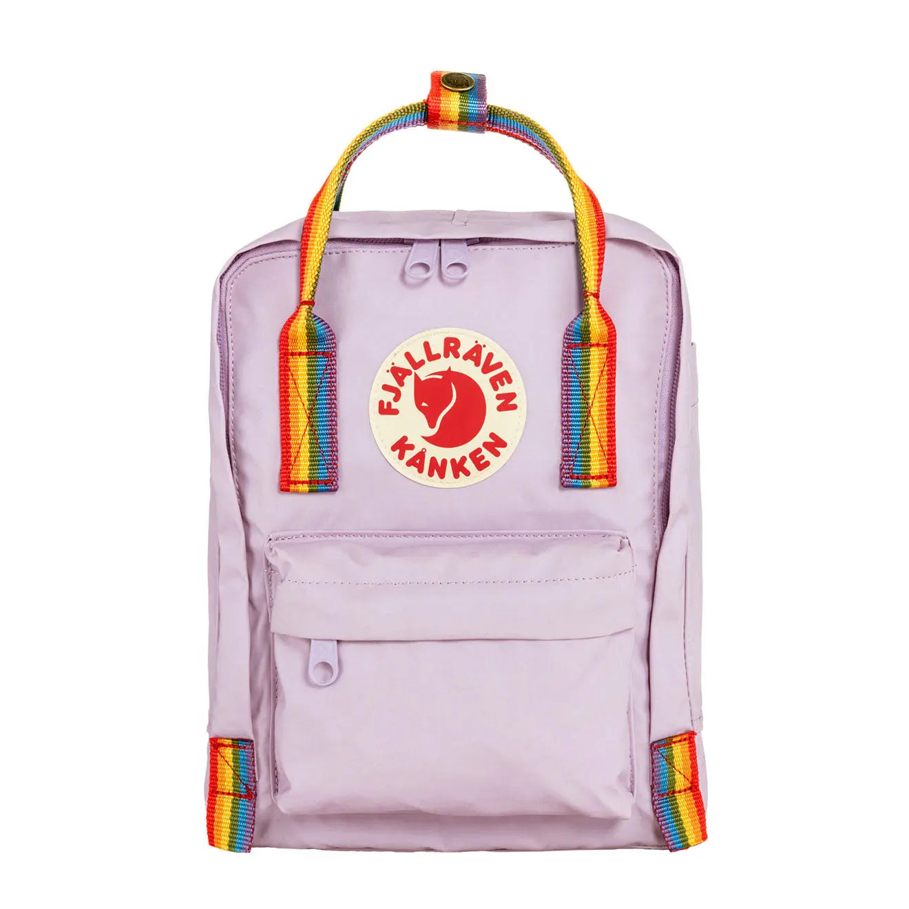 Fjällräven Kånken - Regenboog Mini Unisex Lavendel Rugzak