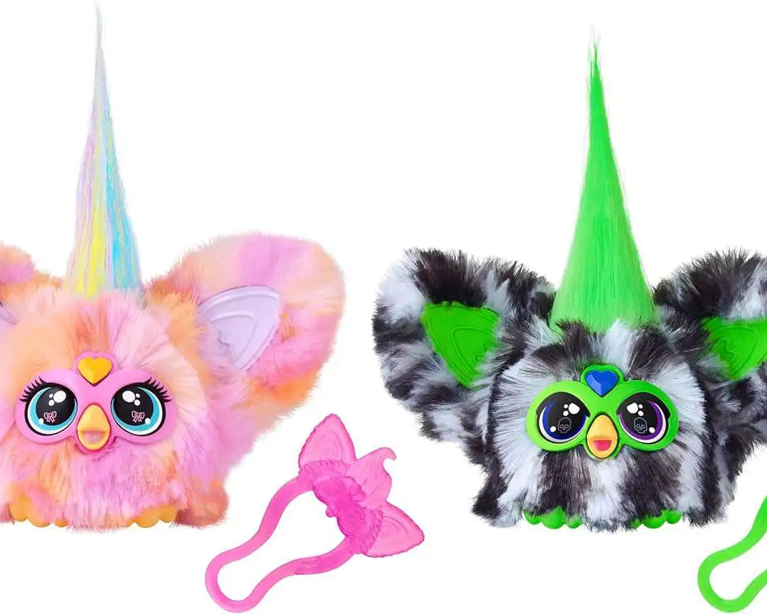 Hasbro - Mini Furby Furblets May-May en Greenie-Meanie 2-delige Speelgoedset
