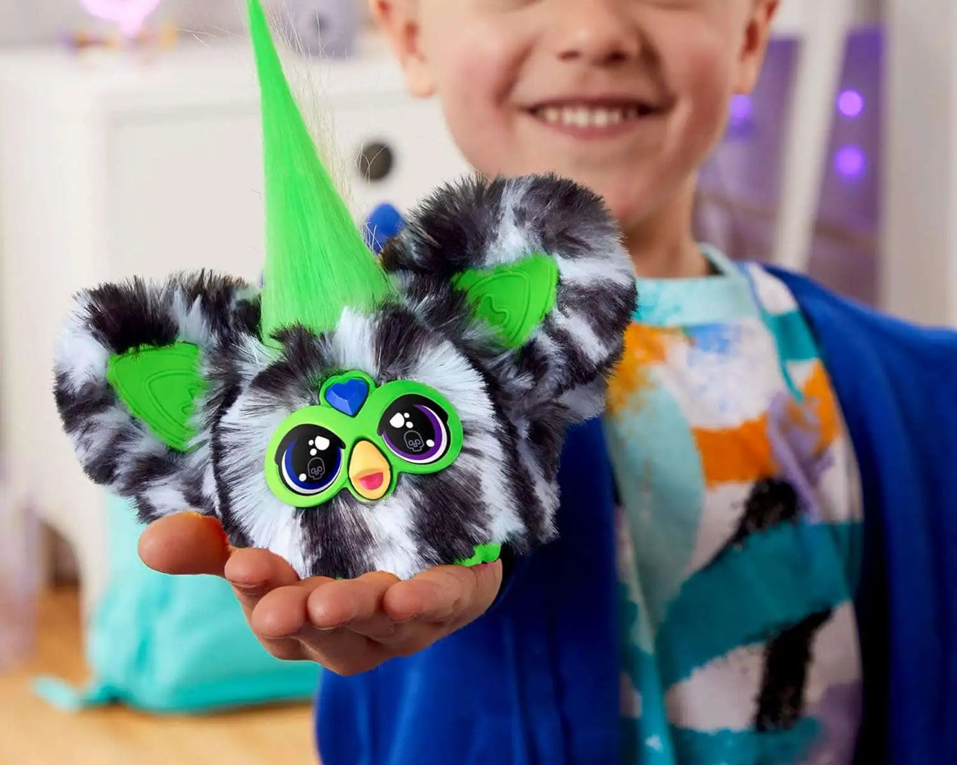 Hasbro - Mini Furby Furblets May-May en Greenie-Meanie 2-delige Speelgoedset