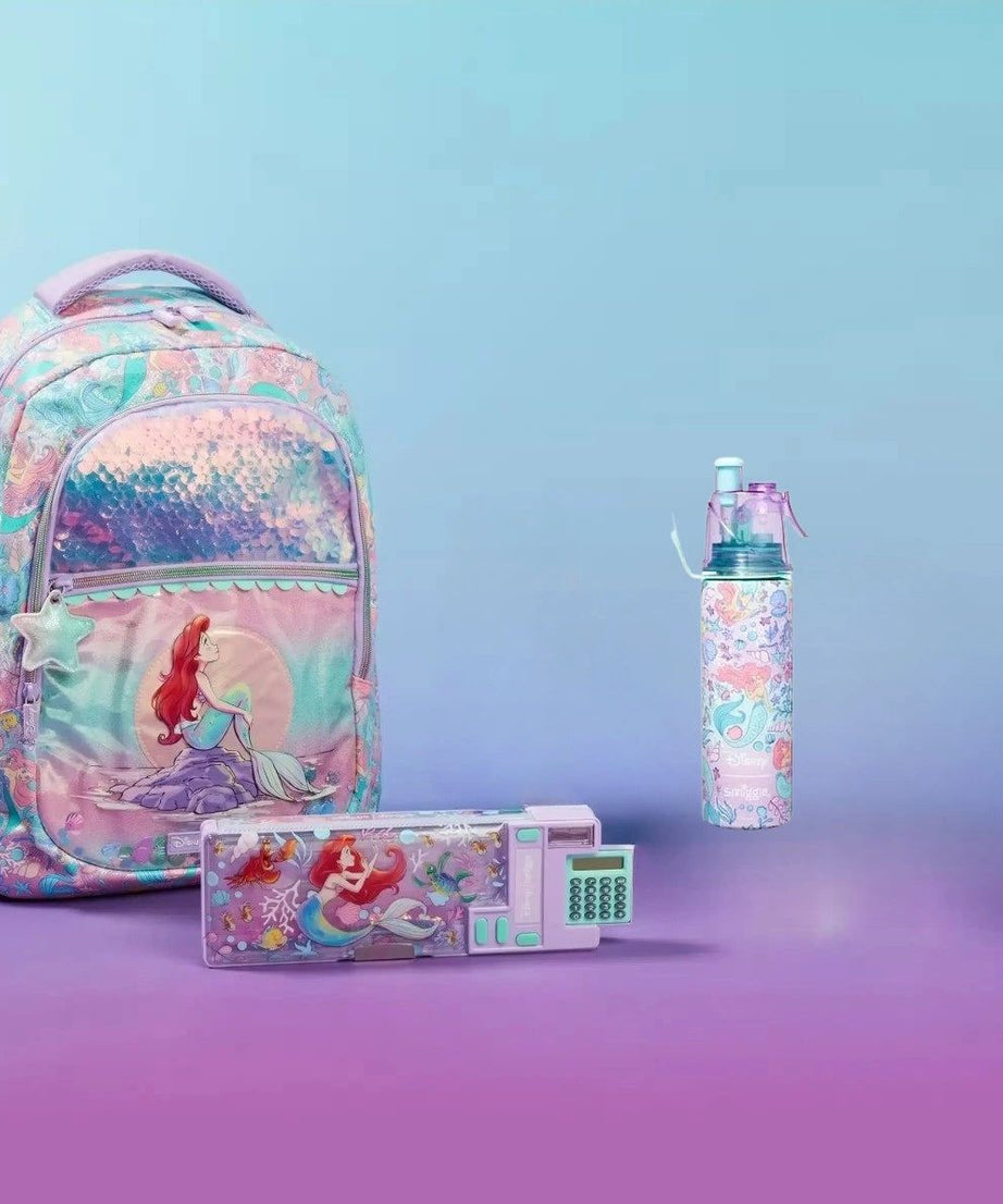 Smiggle – Disney Prenses Ariel 3'lü Okul Çanta Seti-Dinossi
