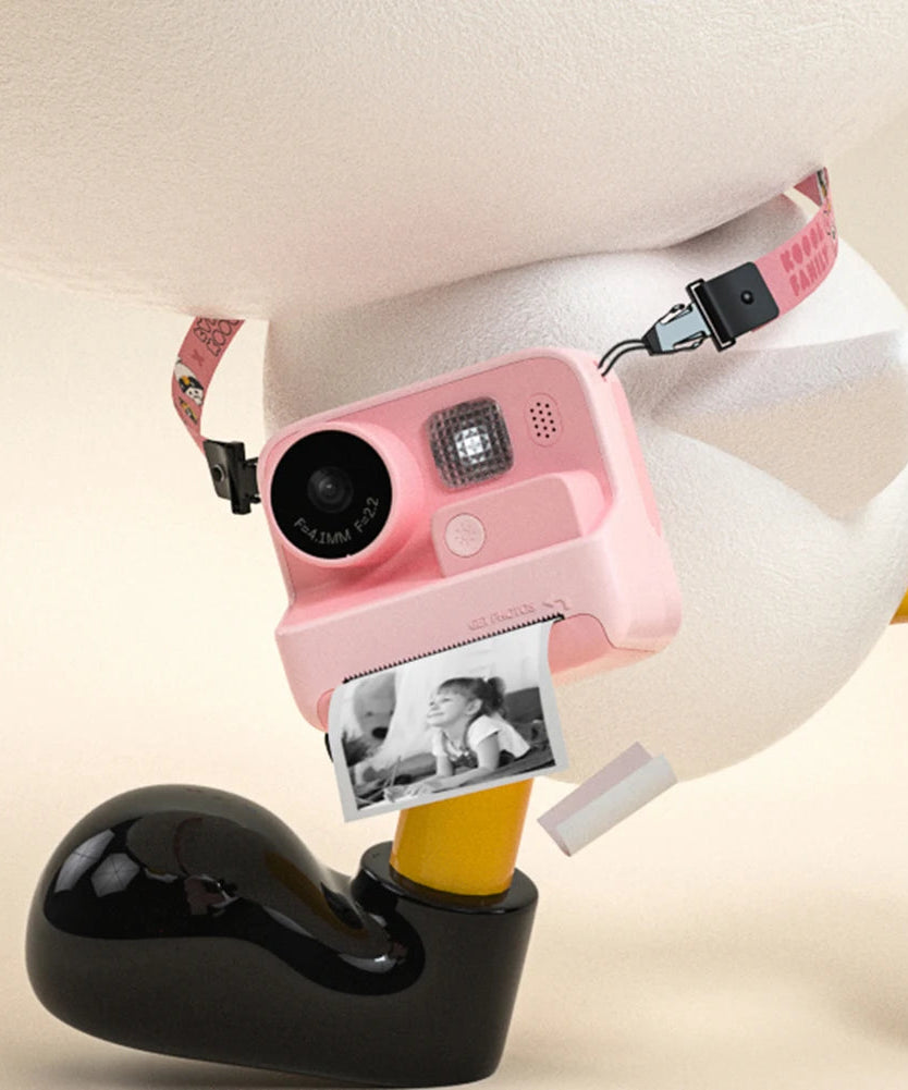 iPixi – Directe Afdruk Digitale Foto- en Videocamera Roze