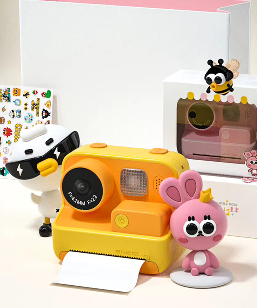 iPixi – Directe Afdruk Digitale Foto- en Videocamera Roze