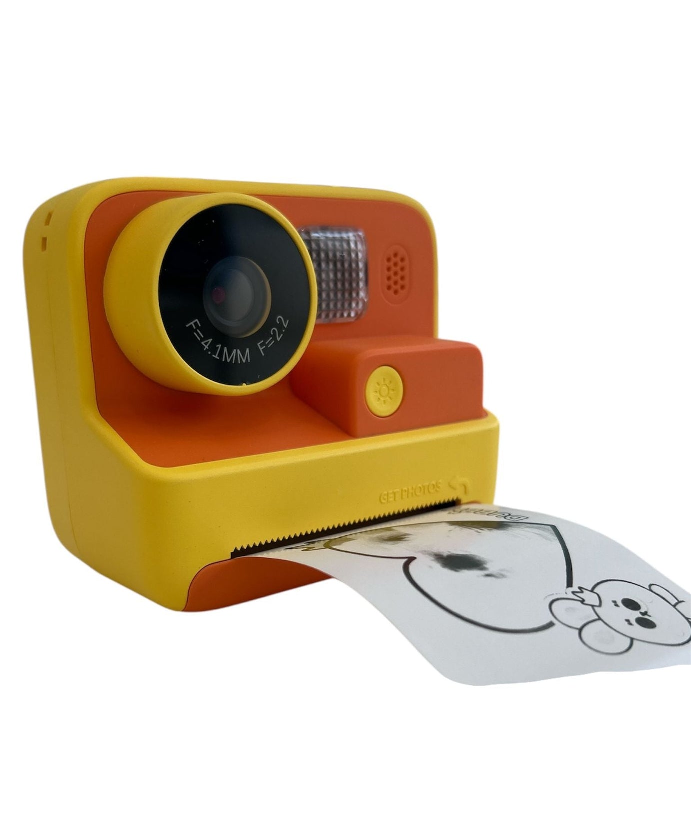 iPixi – Directe Afdruk Digitale Foto- en Videocamera Oranje