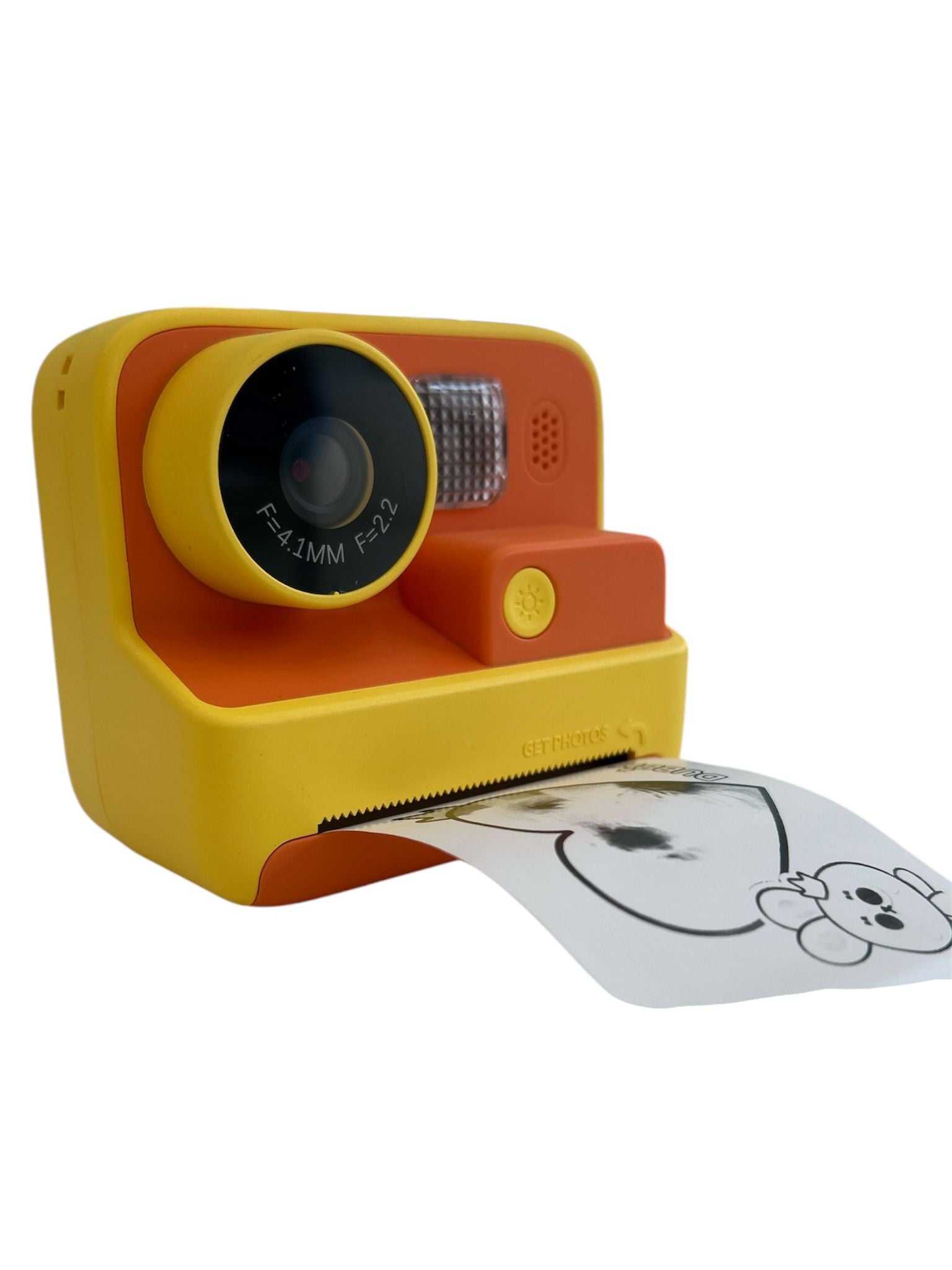 iPixi – Directe Afdruk Digitale Foto- en Videocamera Oranje