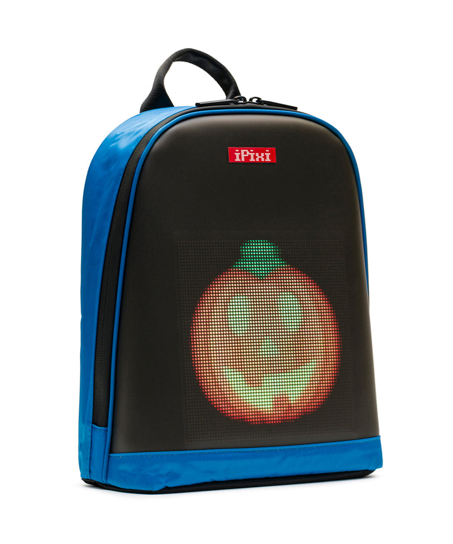 iPixi – Mini blauwe rugzak met LED-scherm voor kinderen