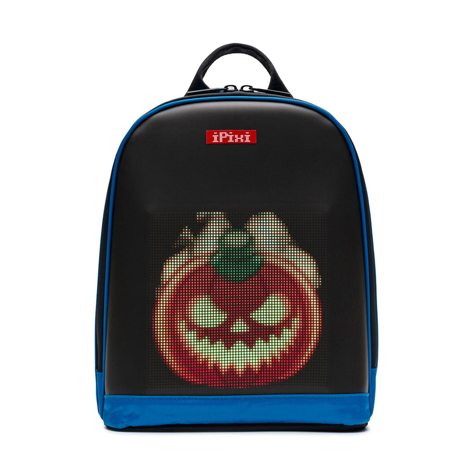 iPixi – Mini blauwe rugzak met LED-scherm voor kinderen