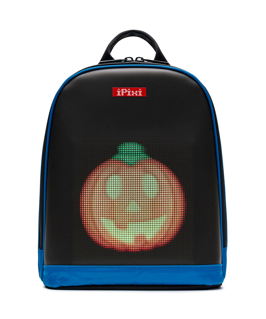iPixi – Mini blauwe rugzak met LED-scherm voor kinderen