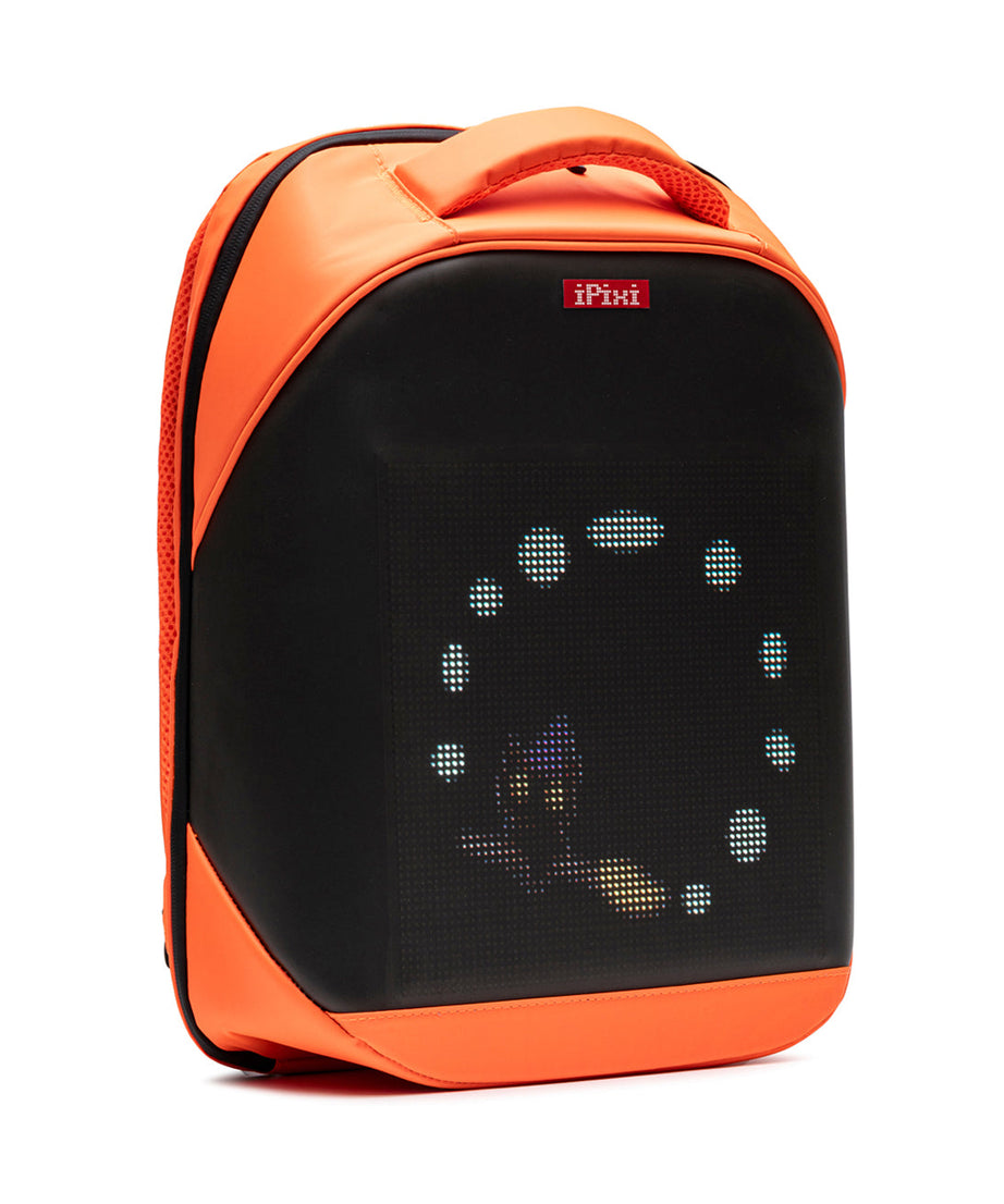iPixi – LED Scherm Middelgrote Oranje Rugzak