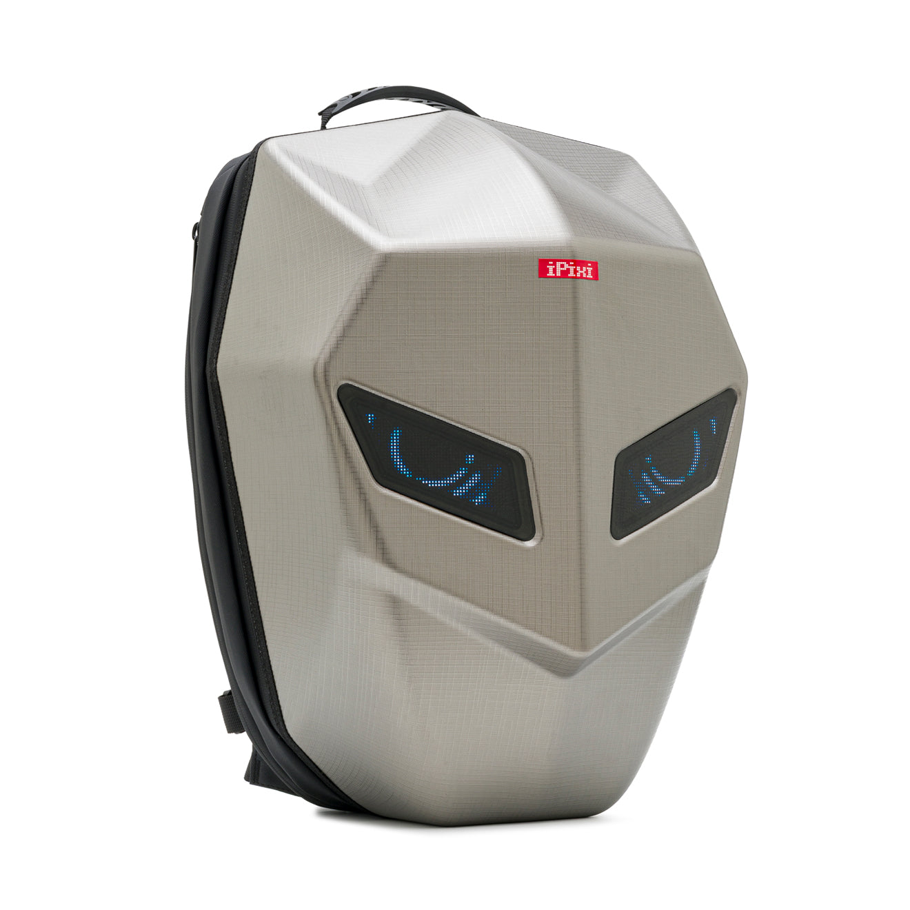 iPixi – Motorcoureur en Reiziger Titanium Beschermde LED Rugzak