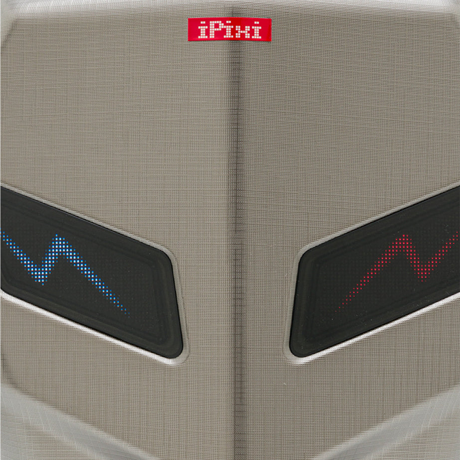 iPixi – Motorcoureur en Reiziger Titanium Beschermde LED Rugzak