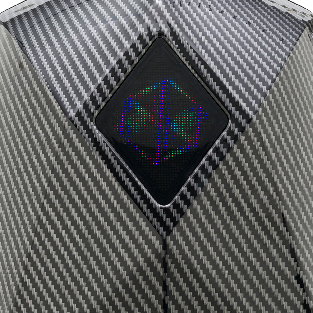 iPixi – Motorcoureur en Reiziger Titanium Beschermde LED Rugzak