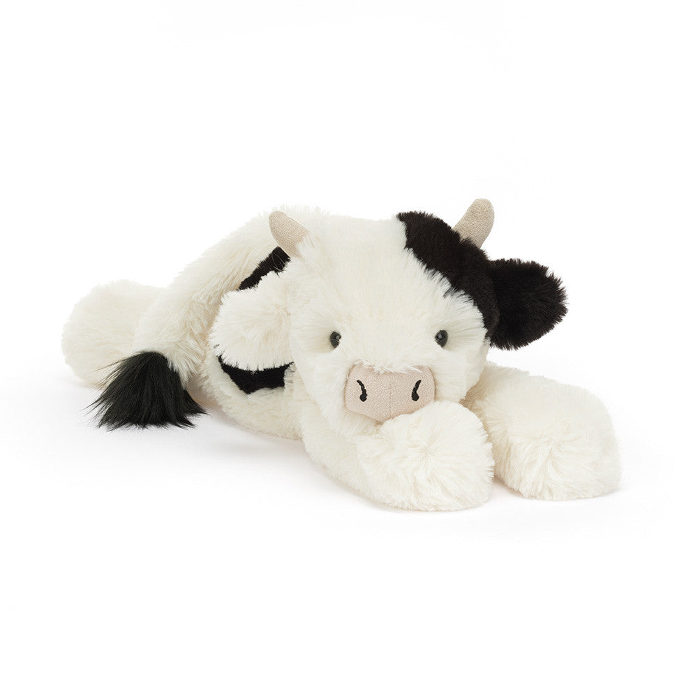 JellyCat - Geruit Koeienknuffel 24 cm