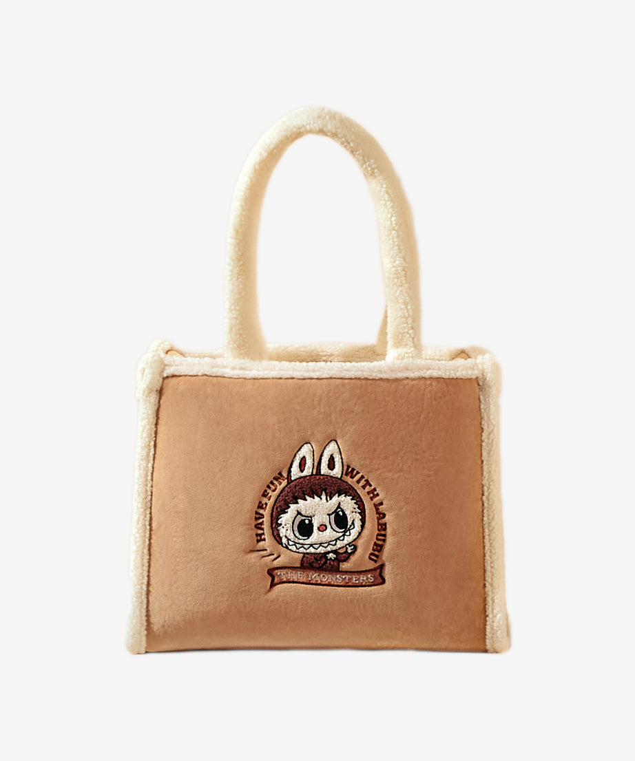 Labubu - Canavarlar Pluche Tote Schoudertas