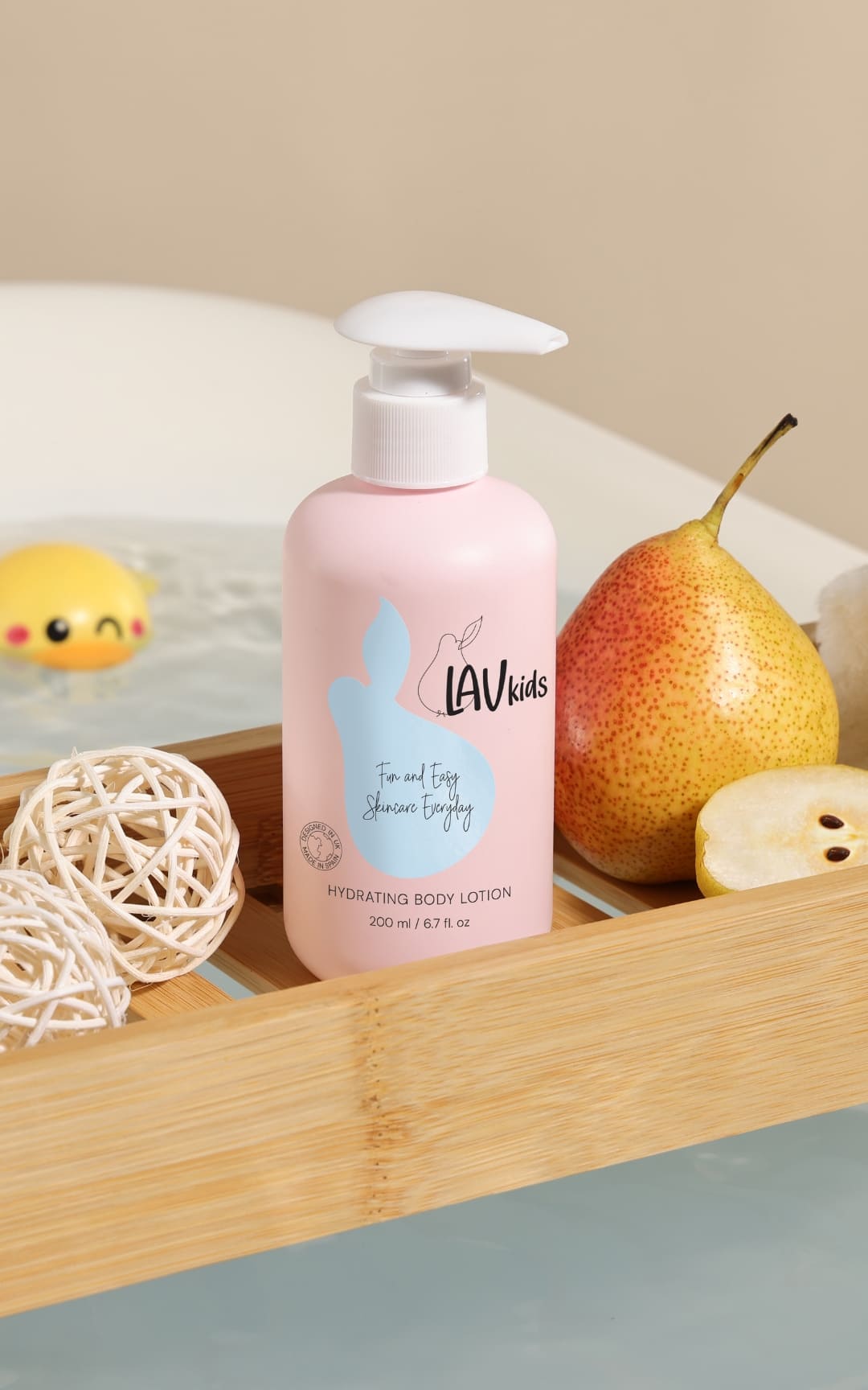 Lav Kids - Bodylotion voor kinderen met een gevoelige huid