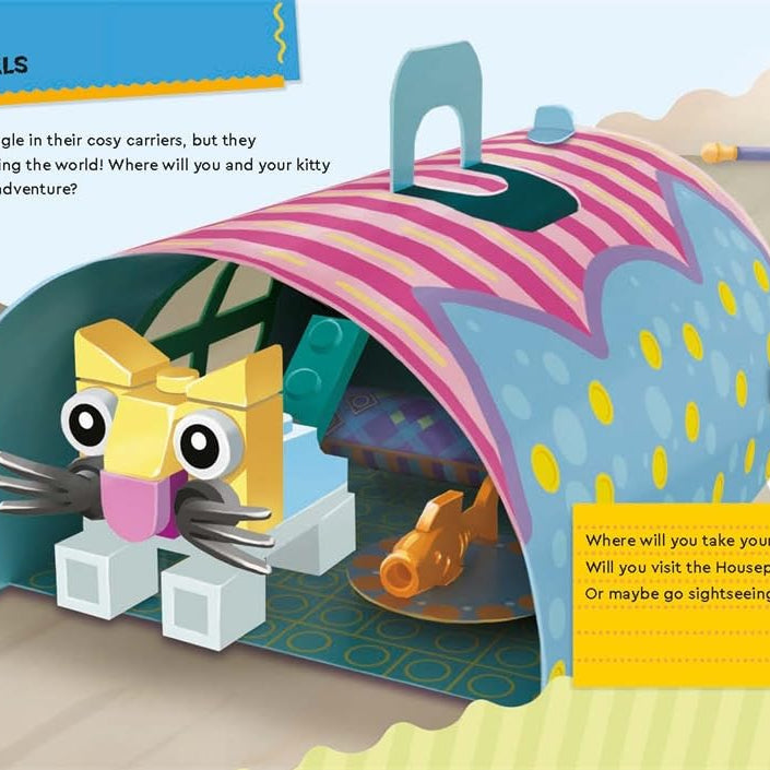 Lego - Speelfiguurtjes Kleine Huisdieren: Bouw- en Vouwhandwerk