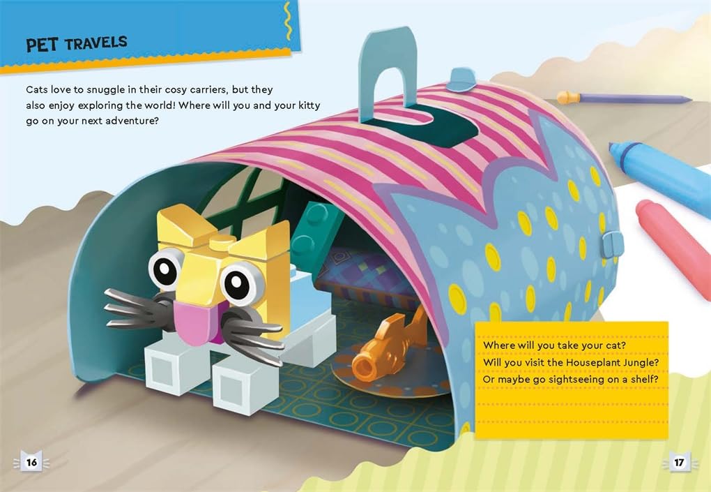 Lego - Speelfiguurtjes Kleine Huisdieren: Bouw- en Vouwhandwerk