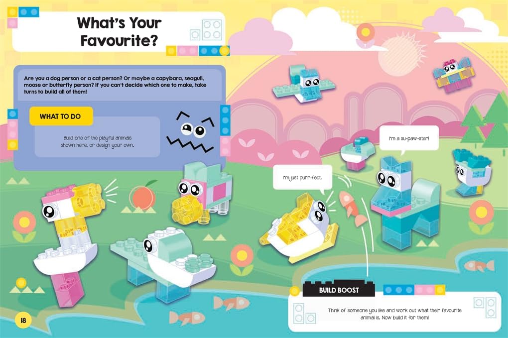 Lego - LEGO® Klassiek: 5 Minuten Bouwwerken Figuren Speelgoed Engels Activiteitenboek