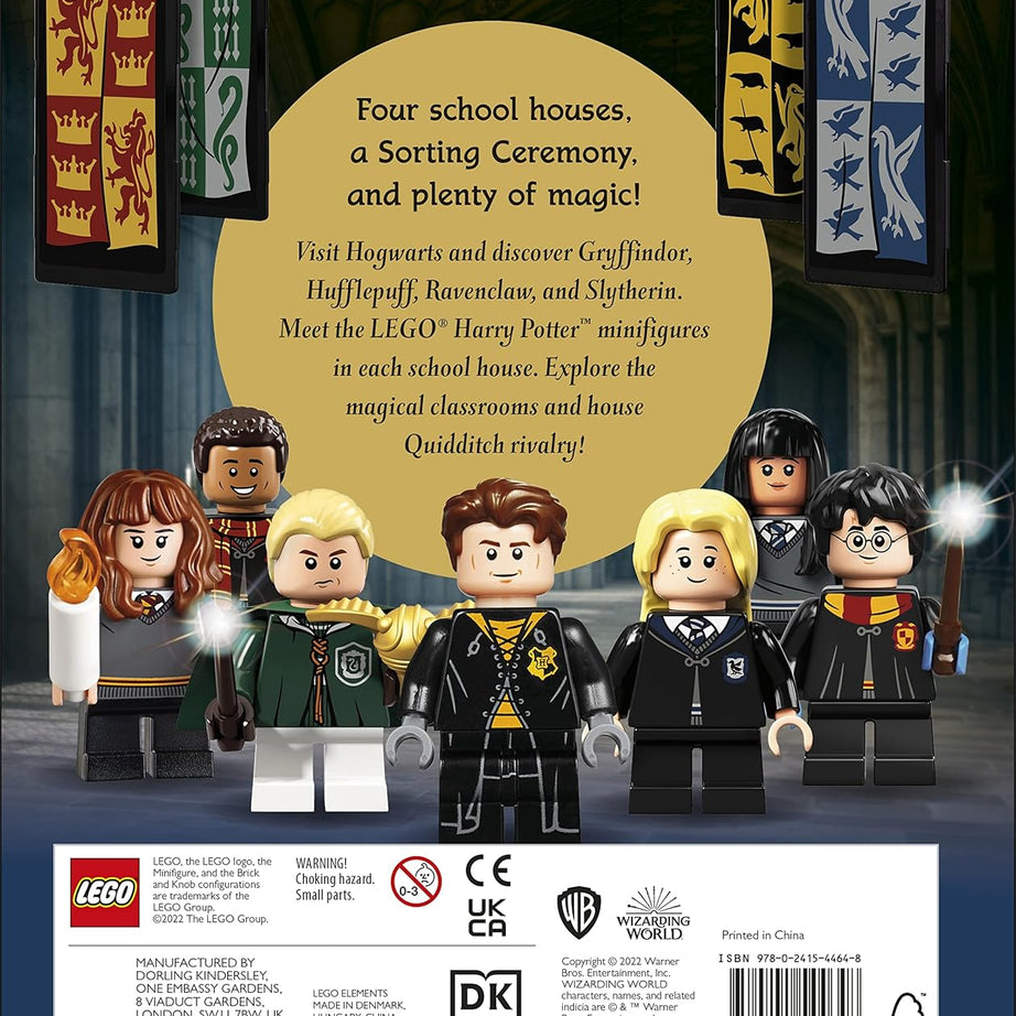 Lego - LEGO Harry Potter Hogwarts Huizen Speelfiguur met Speelgoedfiguur Engelse Activiteiten- en Verhalenboek
