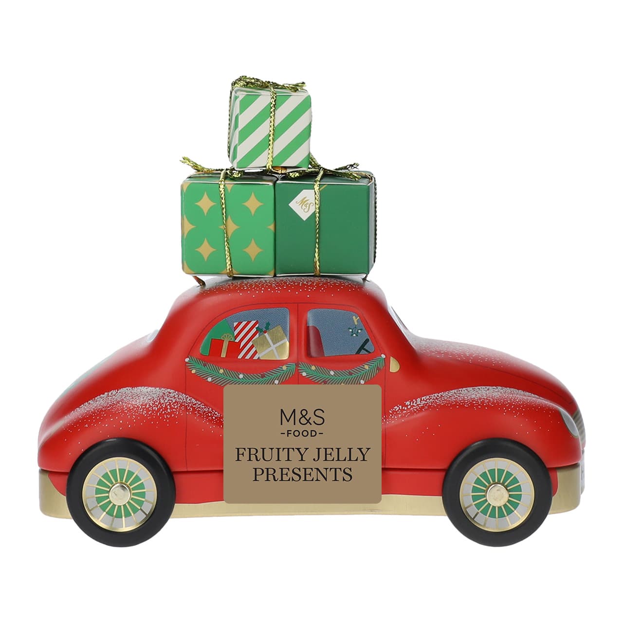 M&S Food - Kerstwagen Snoepjes