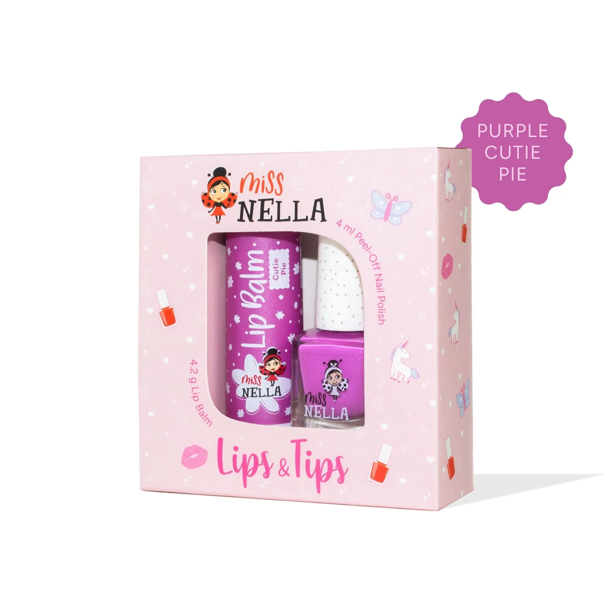 Miss Nella Nella Lippen & Nagellak Dubbele Set
