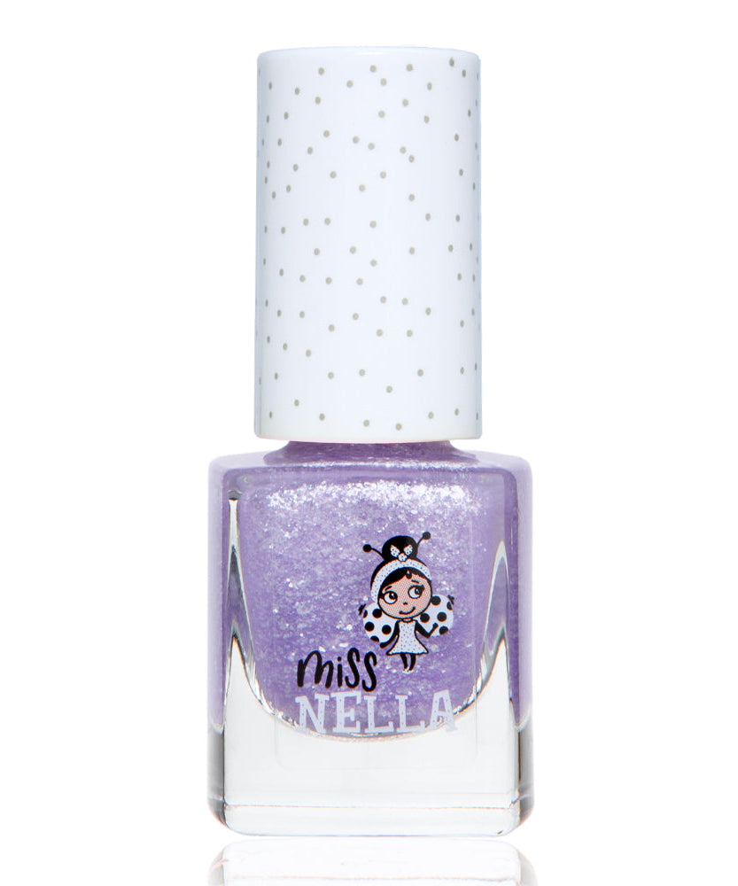 Miss Nella - Glanzende Lila Afbladderbare Nagellak