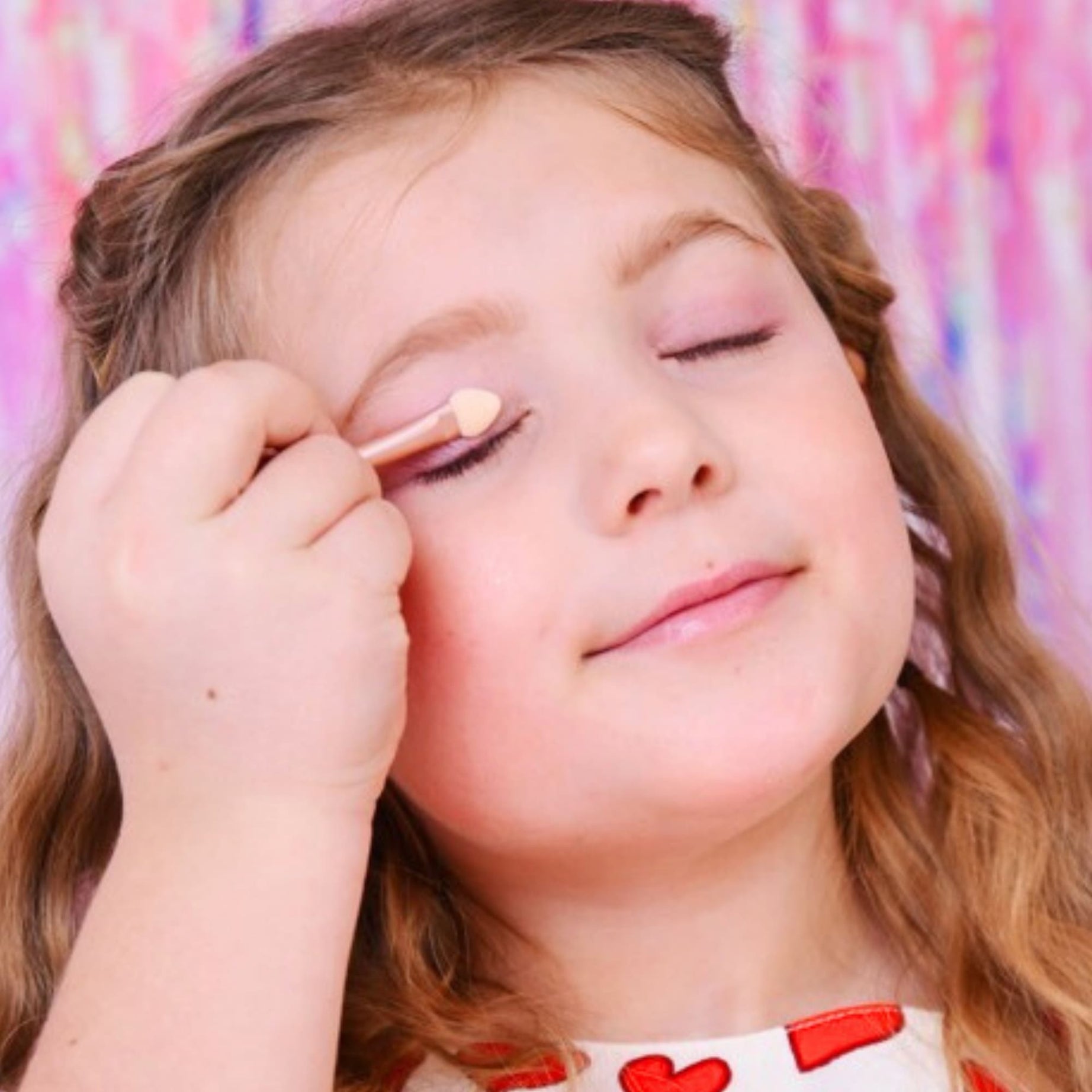 Miss Nella - Niet-toxische Kinderen Roze 2-delige Oogschaduw