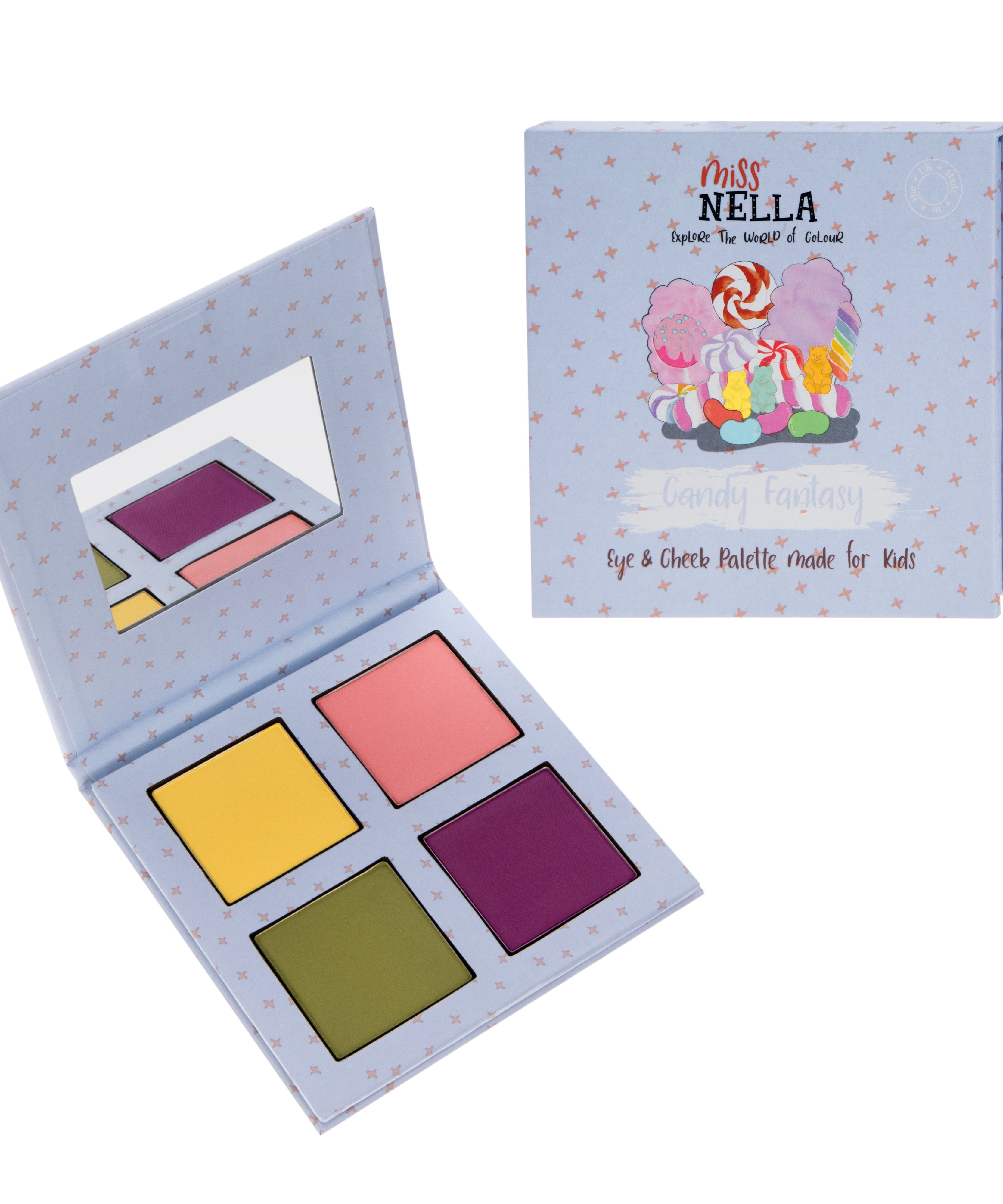 Miss Nella - Oog en Wangen Candy Dubbele Palette