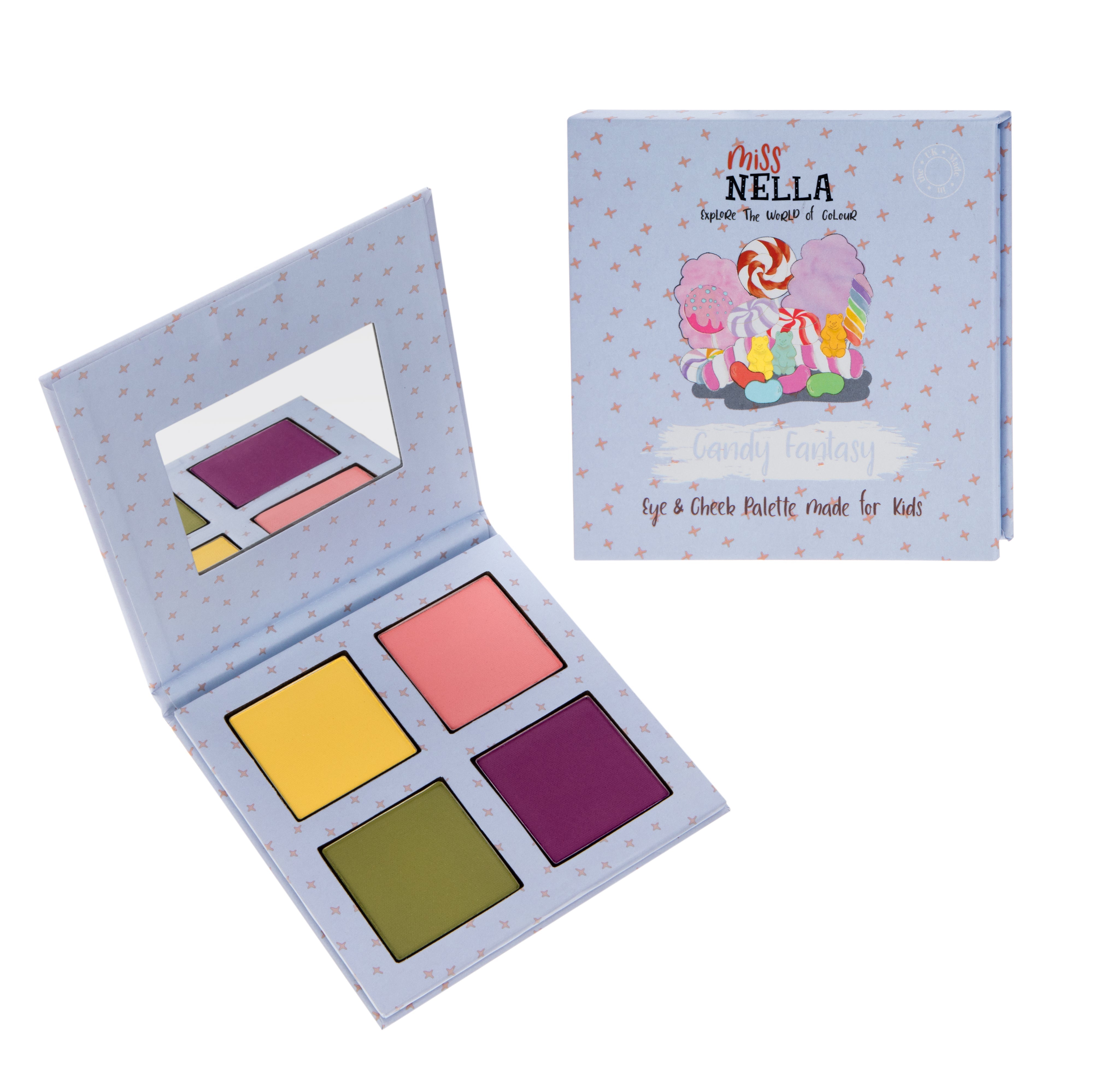 Miss Nella - Oog en Wangen Candy Dubbele Palette