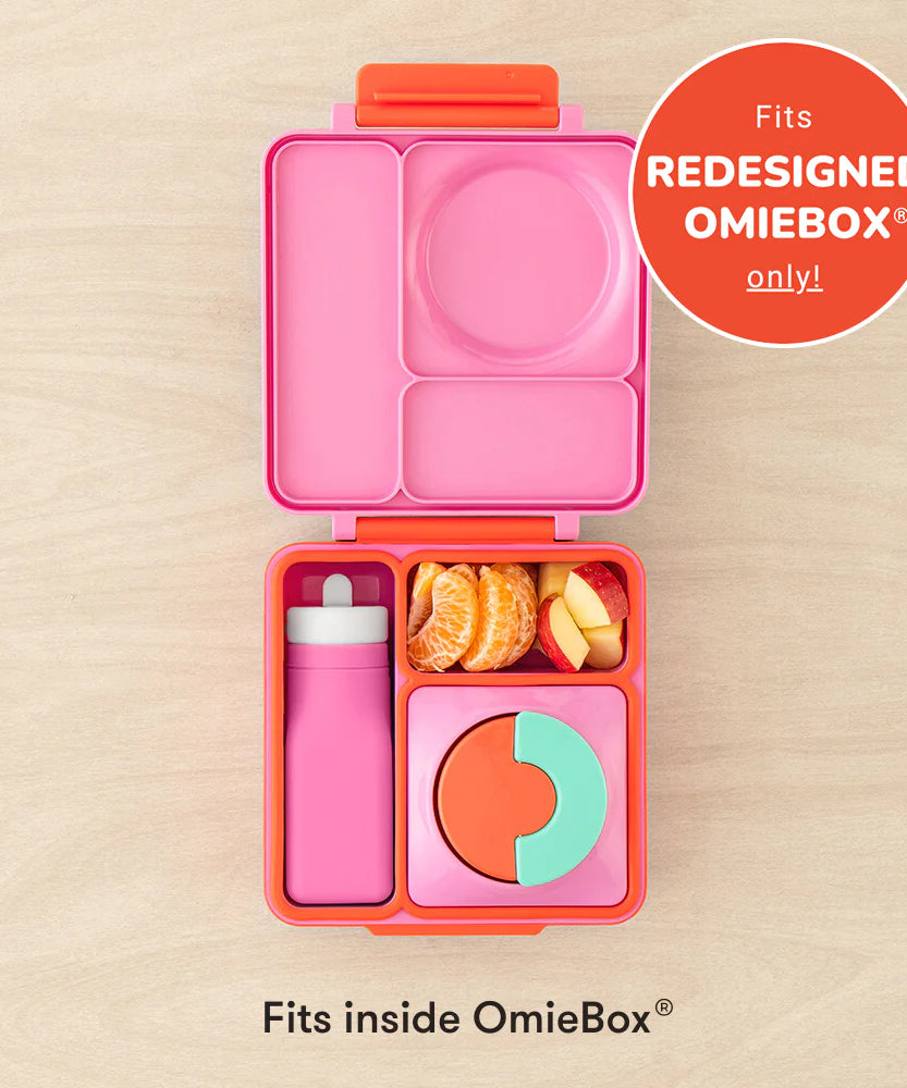 Omiebox - OmieBottle BPA-vrije siliconen drinkfles roze