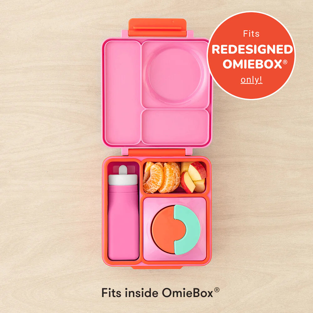 Omiebox - OmieBottle BPA-vrije siliconen drinkfles roze