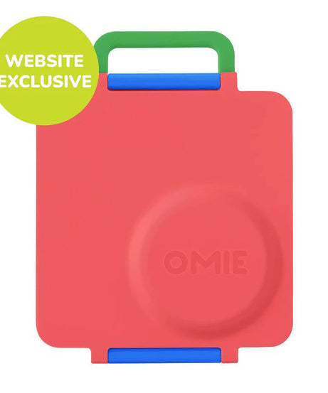 OmieBox Geïsoleerde Rode Bento Lunchbox