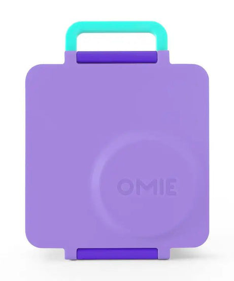 OmieBox Geïsoleerde Paarse Bento Lunchbox