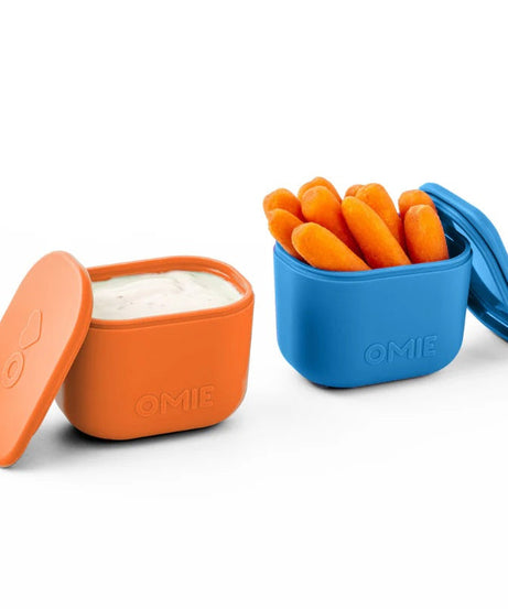 Omiebox - UP Bento Doos Binnenvakjes 2 stuks Blauw/Oranje