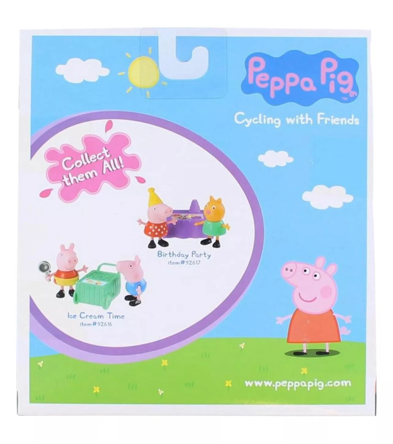 Peppa Pig - Figuur Speelgoed Set Fietstocht Met Haar Vriendje