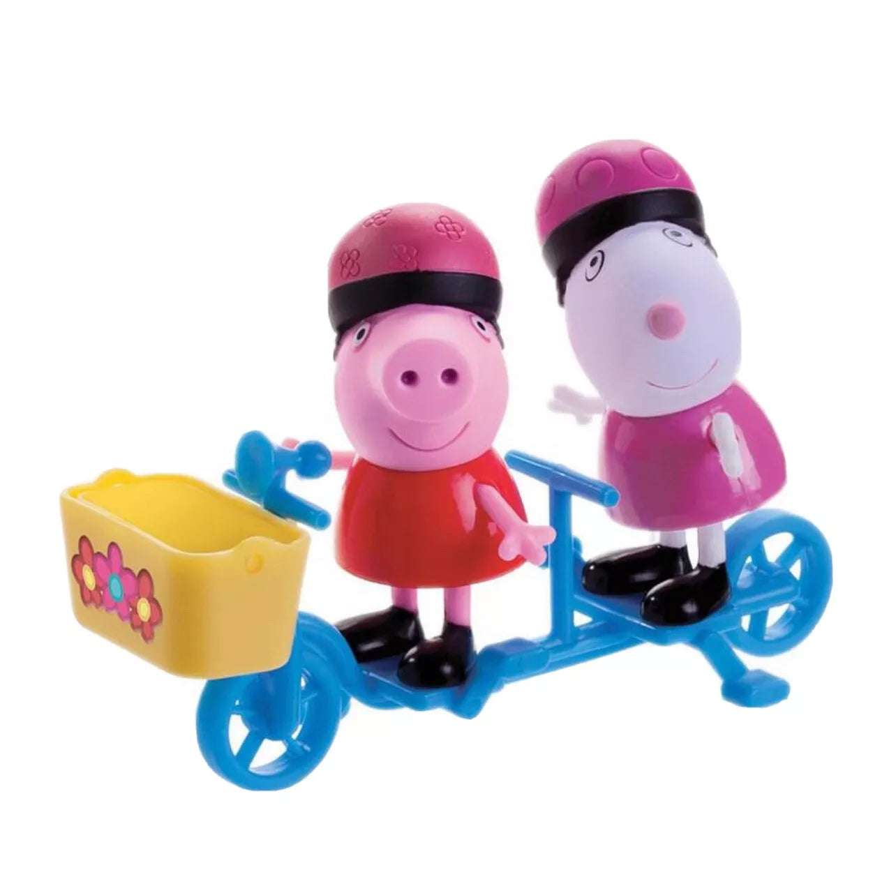 Peppa Pig - Figuur Speelgoed Set Fietstocht Met Haar Vriendje