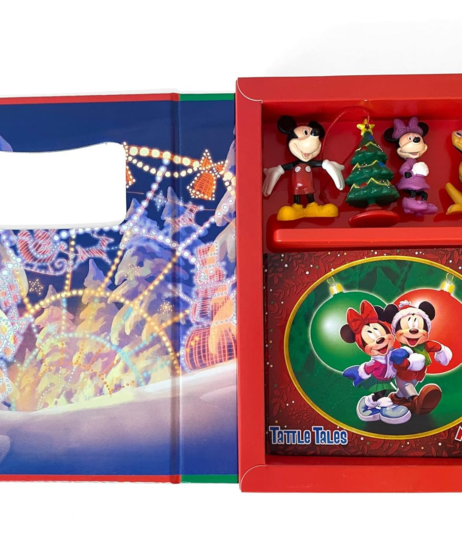 Phidal - Mickey en Vrienden Kerstplezier Figuren Speelgoed Engels Activiteiten- en Verhalenboek