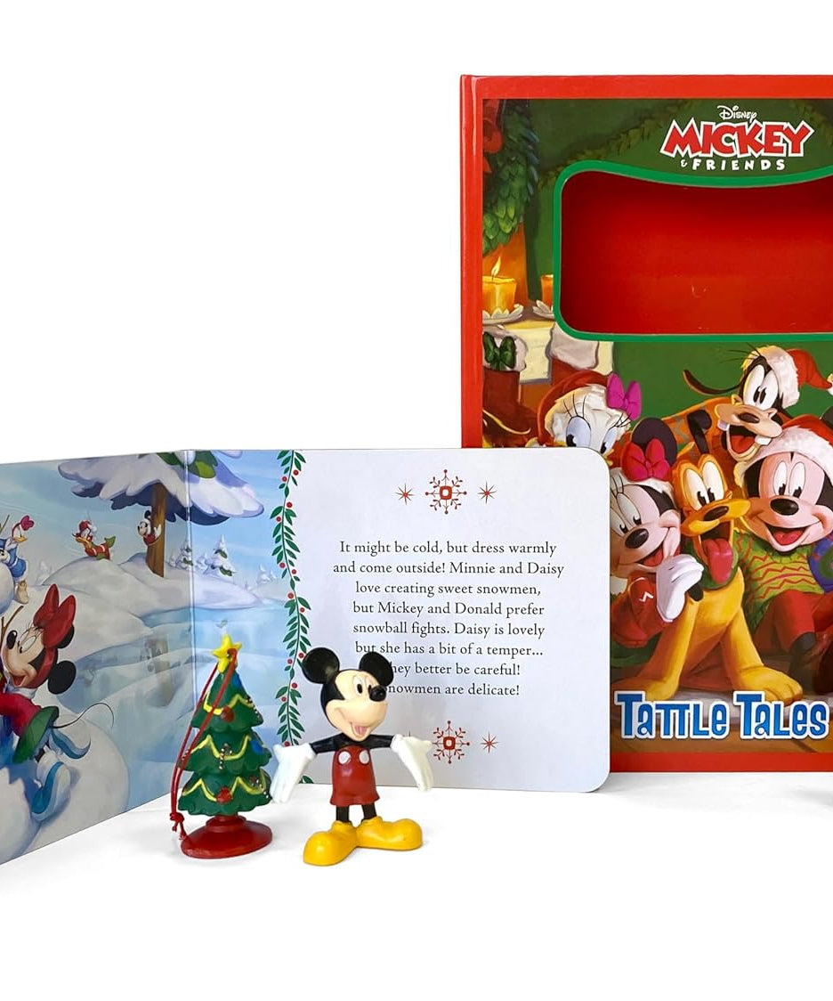 Phidal - Mickey en Vrienden Kerstplezier Figuren Speelgoed Engels Activiteiten- en Verhalenboek