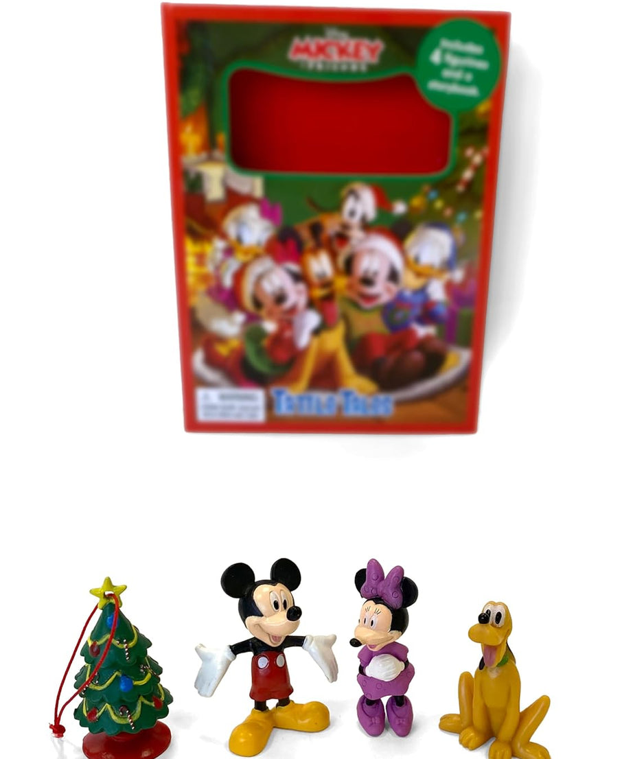 Phidal - Mickey en Vrienden Kerstplezier Figuren Speelgoed Engels Activiteiten- en Verhalenboek