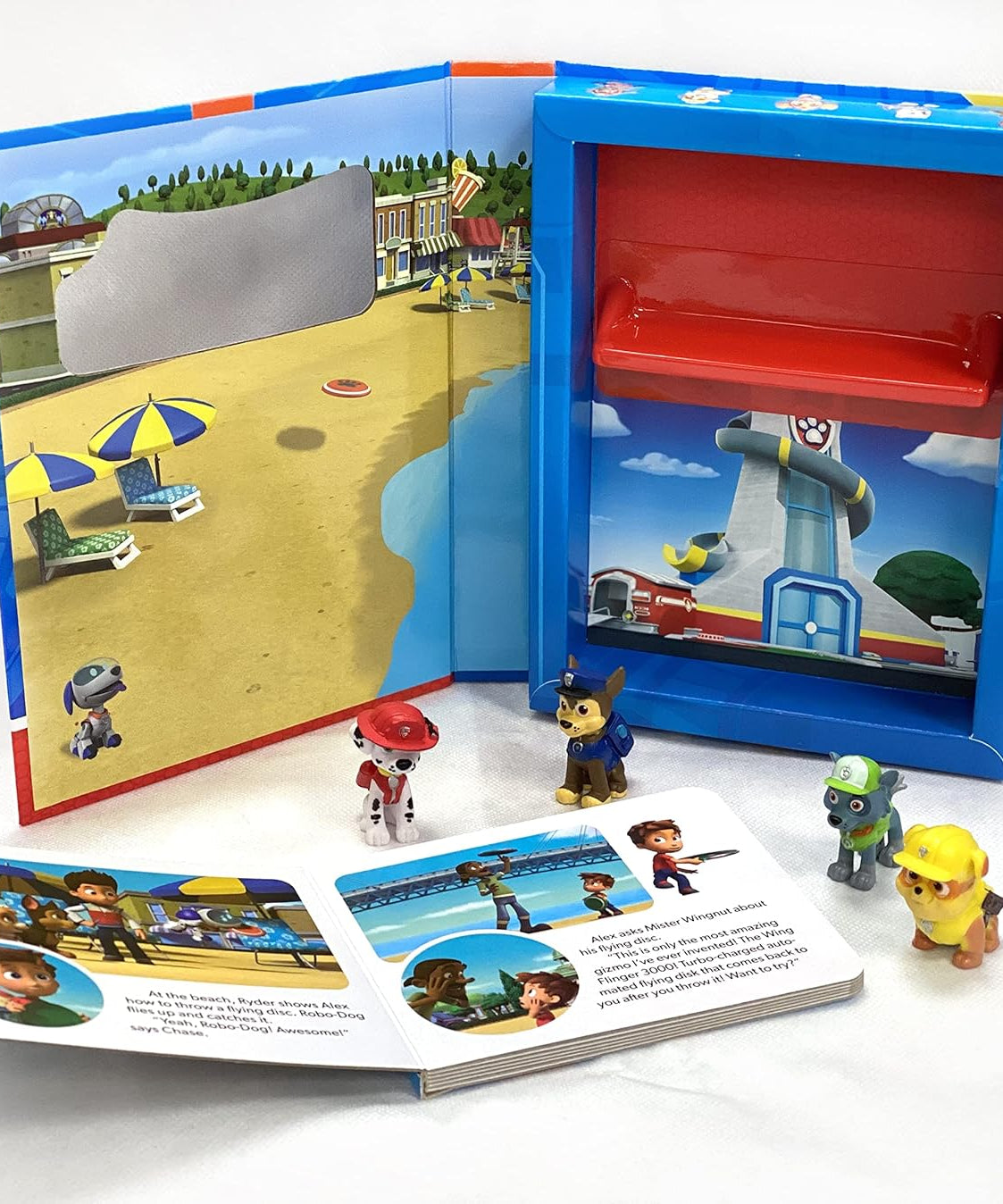 Phidal - Paw Patrol Tattle Tales Figuren Speelgoed Engels Activiteiten- en Verhalenboek