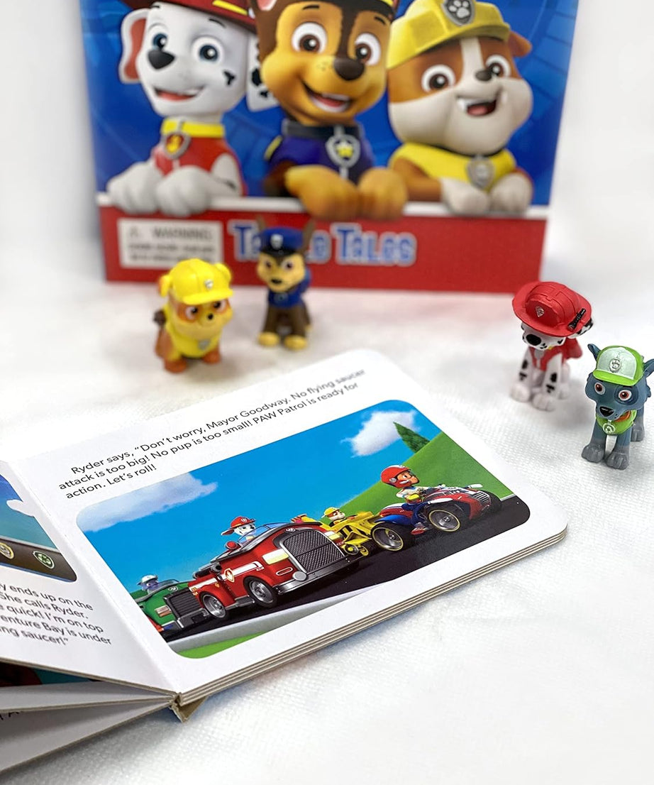 Phidal - Paw Patrol Tattle Tales Figuren Speelgoed Engels Activiteiten- en Verhalenboek