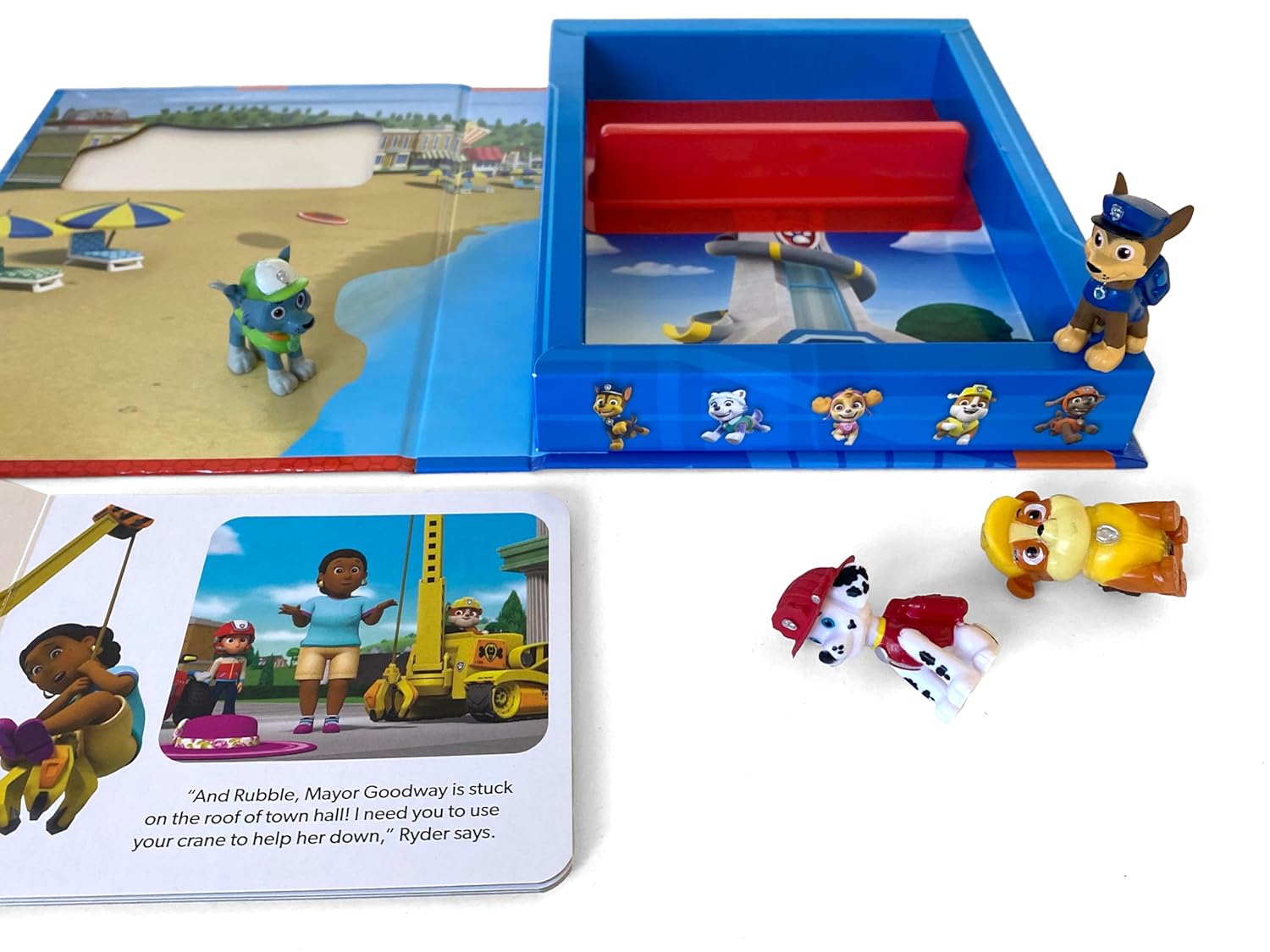 Phidal - Paw Patrol Tattle Tales Figuren Speelgoed Engels Activiteiten- en Verhalenboek