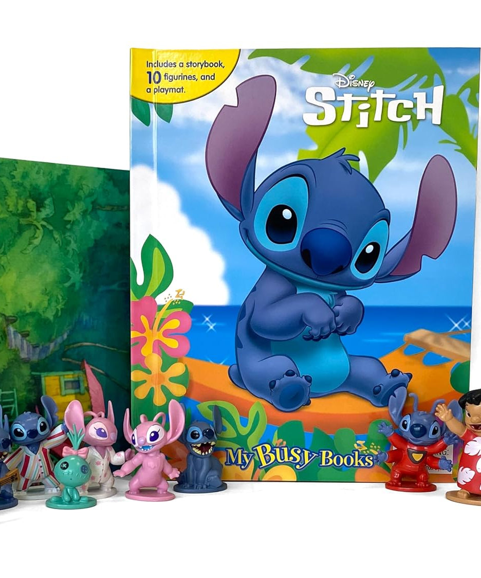 Phidal - Stitch figuur speelgoed Engels activiteit- en verhalenschrift