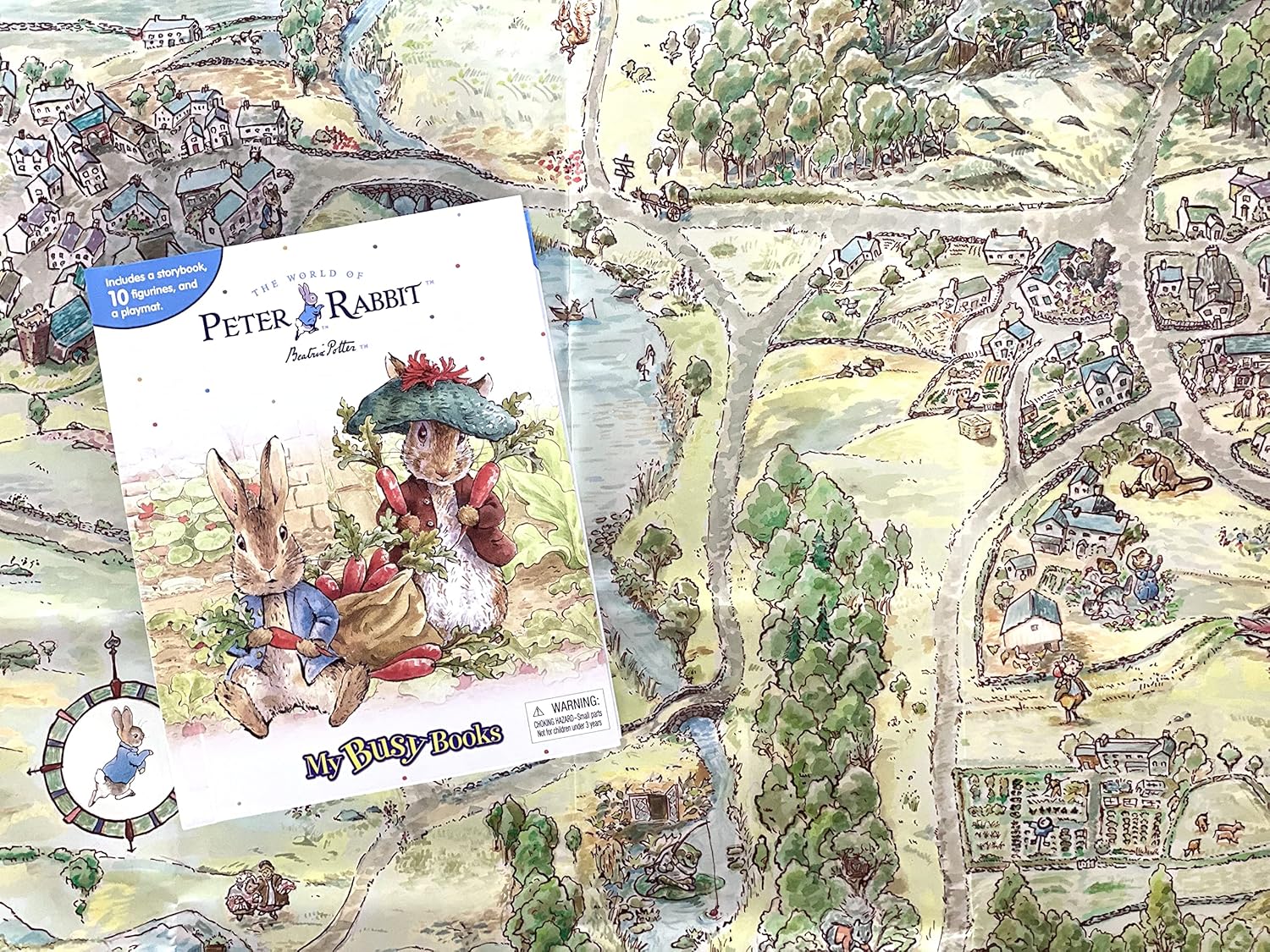 Phidal - Konijn Peter Figuren Speelgoed Engels Activiteiten- en Verhalenboek