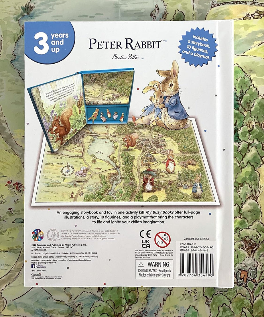 Phidal - Konijn Peter Figuren Speelgoed Engels Activiteiten- en Verhalenboek