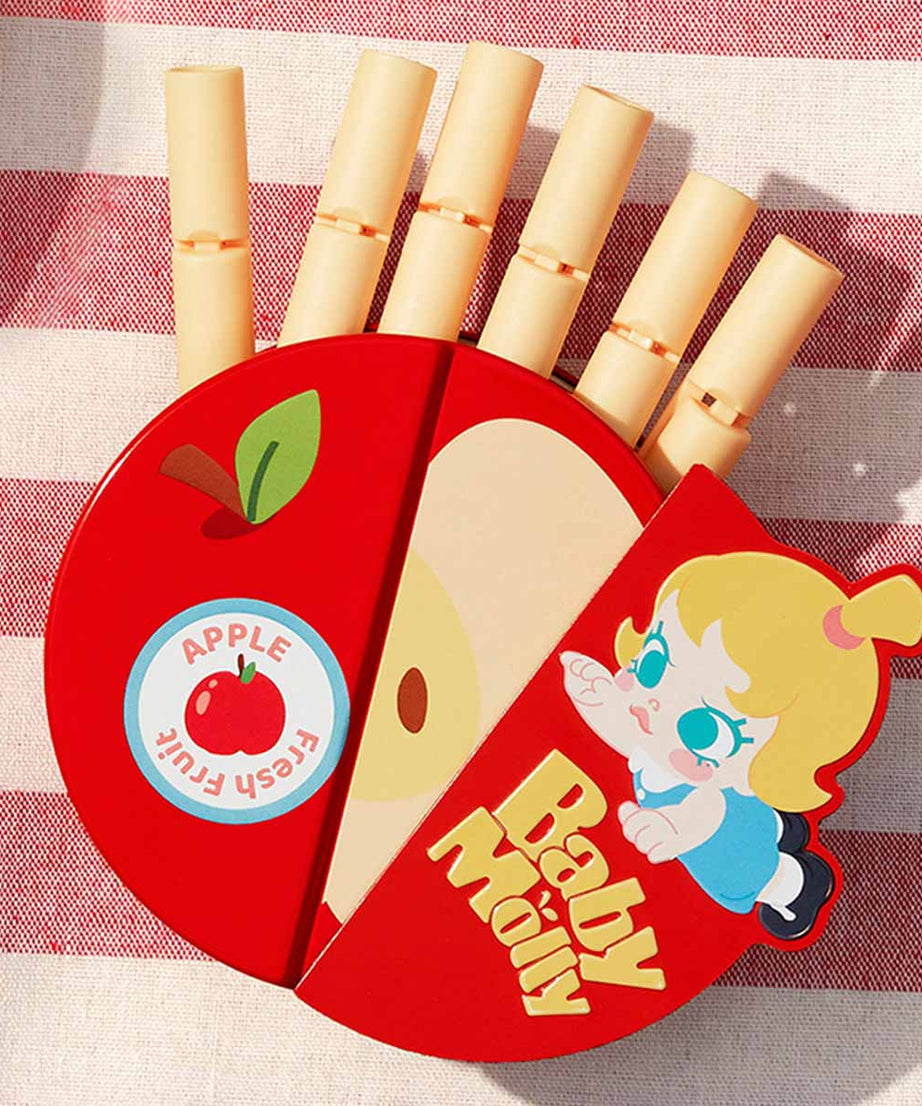 Pop Mart - Originele Baby Molly Fruitige Geur Serie Magnetisch Gesloten Opbergdoos Set