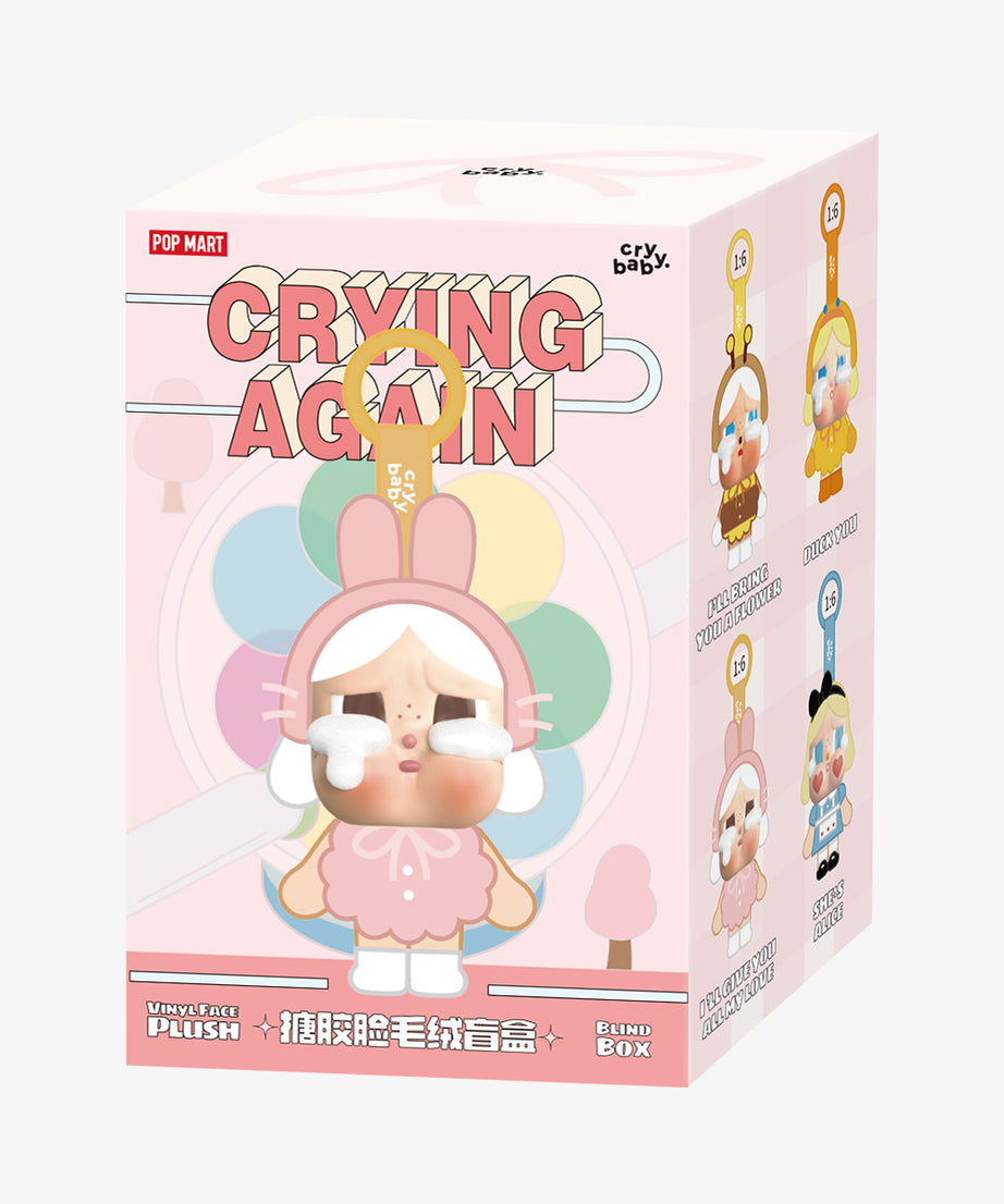 Pop Mart - Originele Crybaby Crying Again Serie Vinyl Pluche Pop Verrassing Blinde Doos