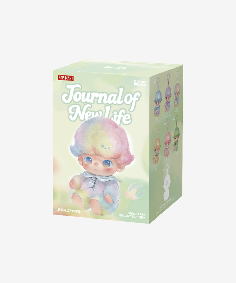Pop Mart - Originele DIMOO Journal of New Life Serie Vinyl Pluche Pop Verrassing Blinde Doos